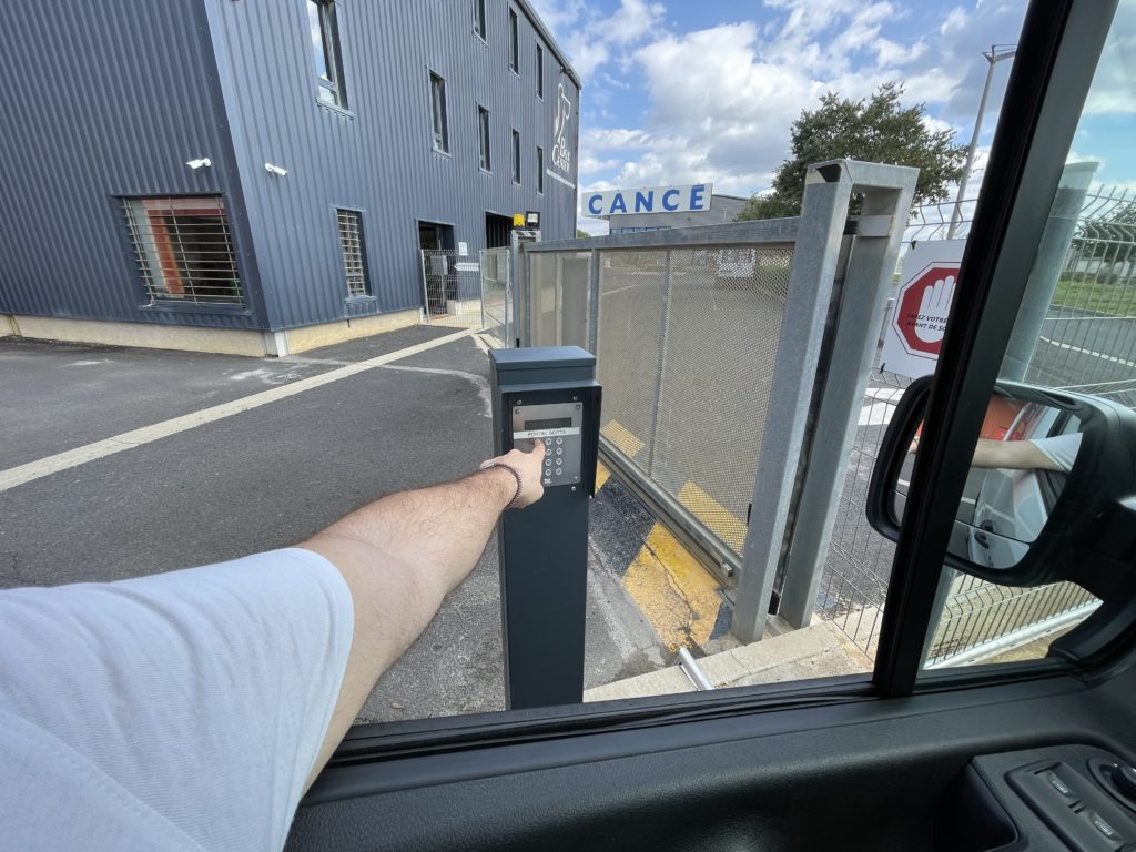 Code sortie Vous avez choisi Box Center 34 comme garde-meubles.